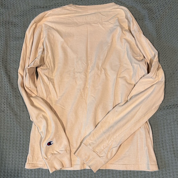 Medium Champion Vanderbilt University long sleeve shirt in yellow and blue. - Picture 3 of 4